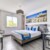 Chambre double moderne et lumineuse