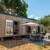 Terrasse extérieure d'un mobile-home moderne